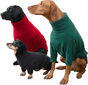 HOTTERdog Fleece Dog Jumper with High Neck - Personalisation Available